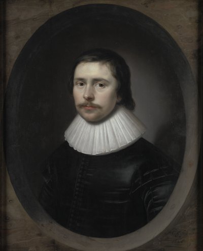Portrait of Edward Hyde by Cornelis Janssens van Ceulen